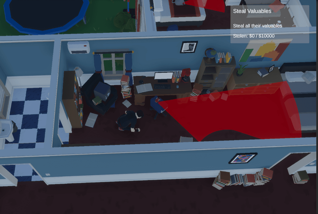 image of player sneaking