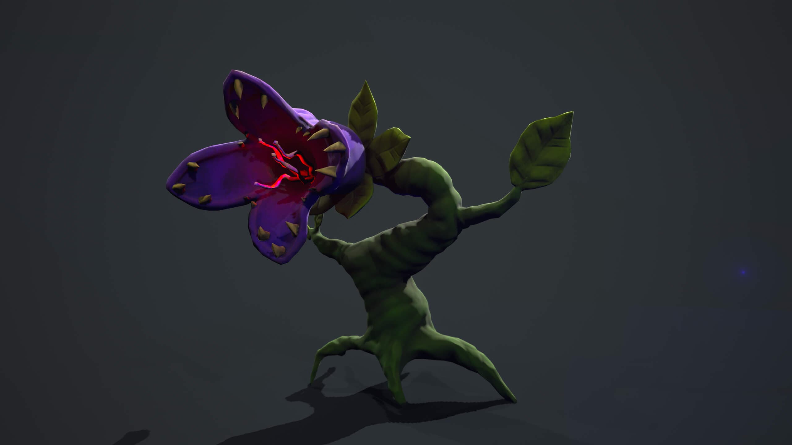 3d model of a plant monster